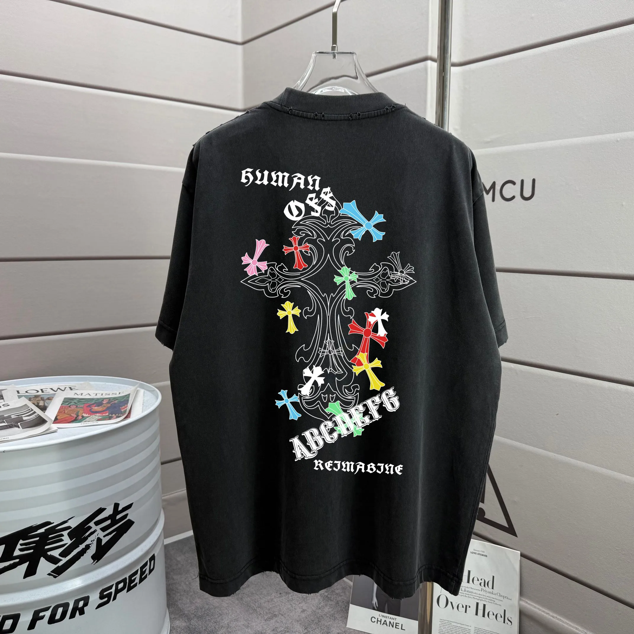 # 95 CH 2026 New Arrival tee Same Style : Size :S M L XL XXL Size： S （90-130 ） M （120-150 ） L （140-165 ） XL （160-180 ） XXL （180 ）
